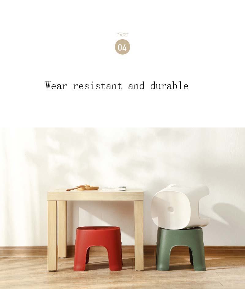 Original household can be stacked plastic square stool