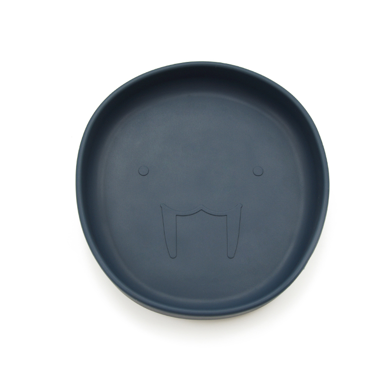 Wholesale baby feeding round silicone southeast Asia plate