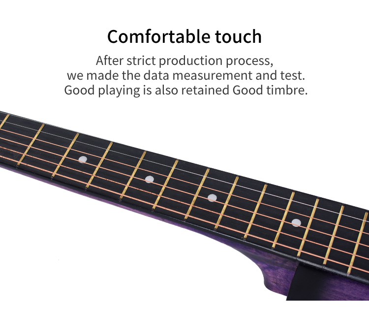 Wholesale solid 38 inches Africa acoustic guitar