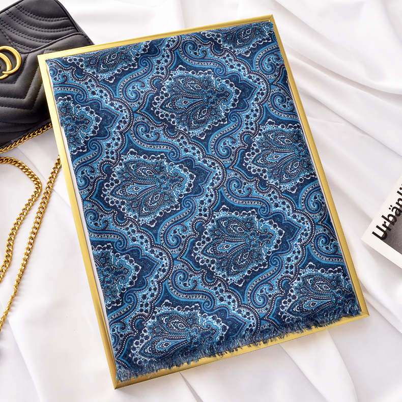 latest design of The Turkish cotton print Arab women's veil