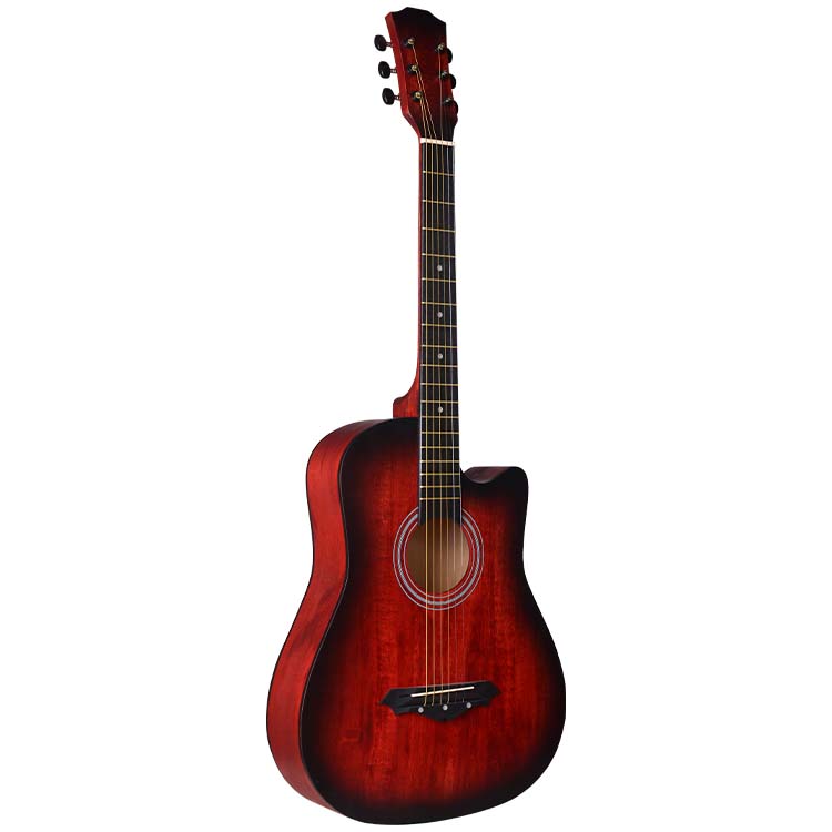 Wholesale solid 38 inches Africa acoustic guitar