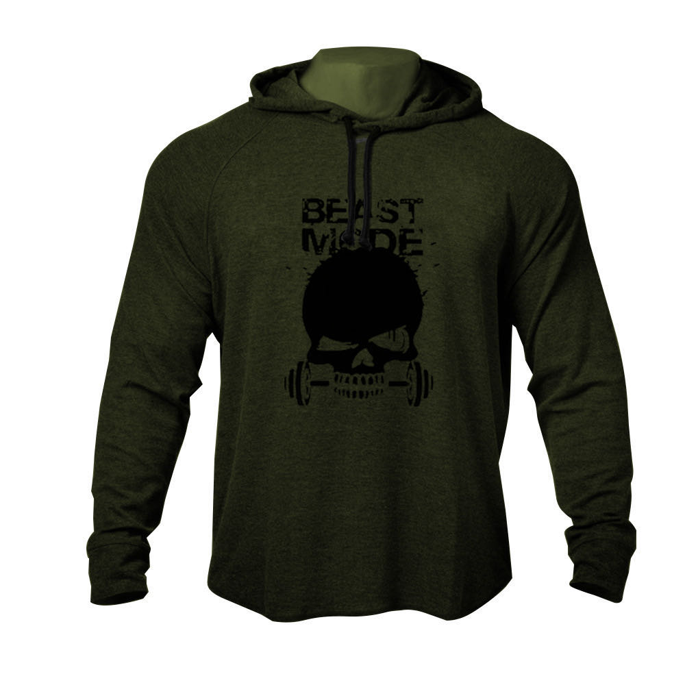 African printed style men's hooded
