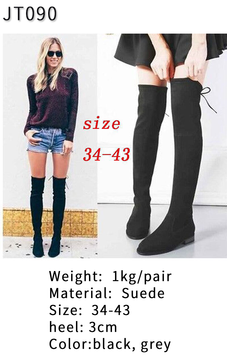 Over-the-knee thigh-high sexy Middle East ladies boots