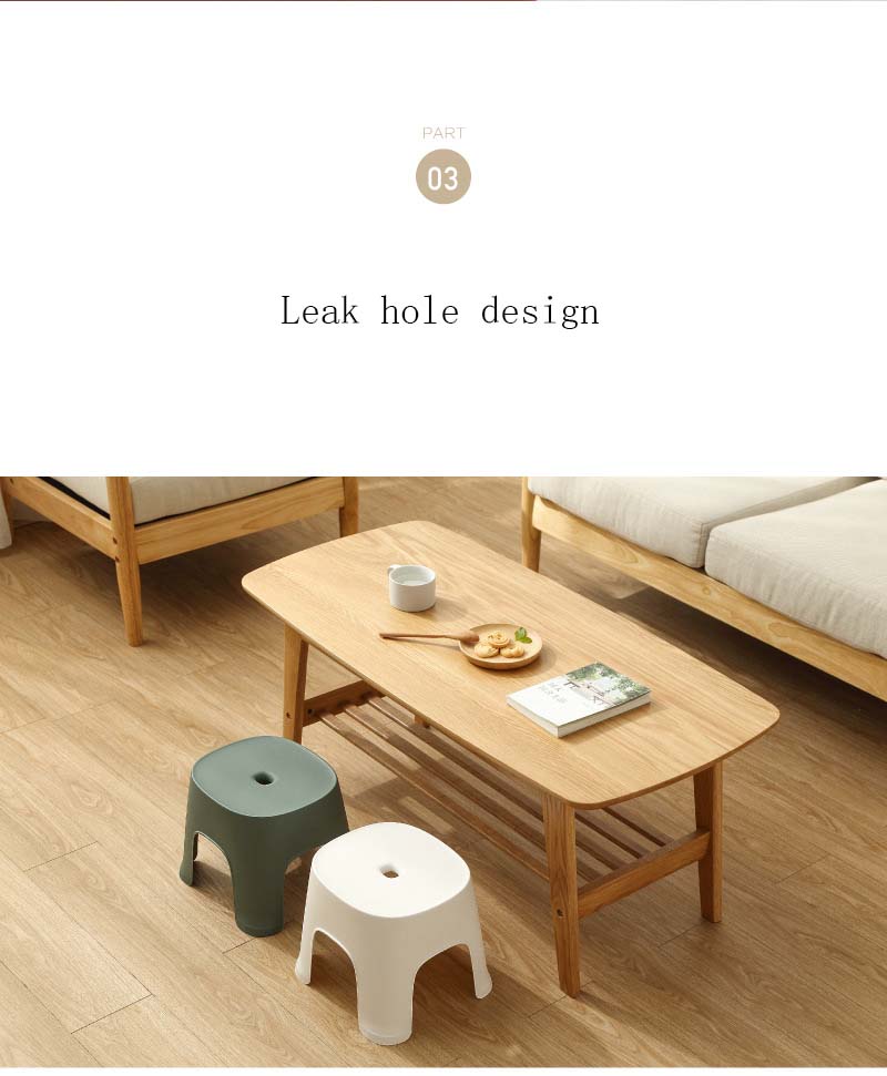 Original household can be stacked plastic square stool