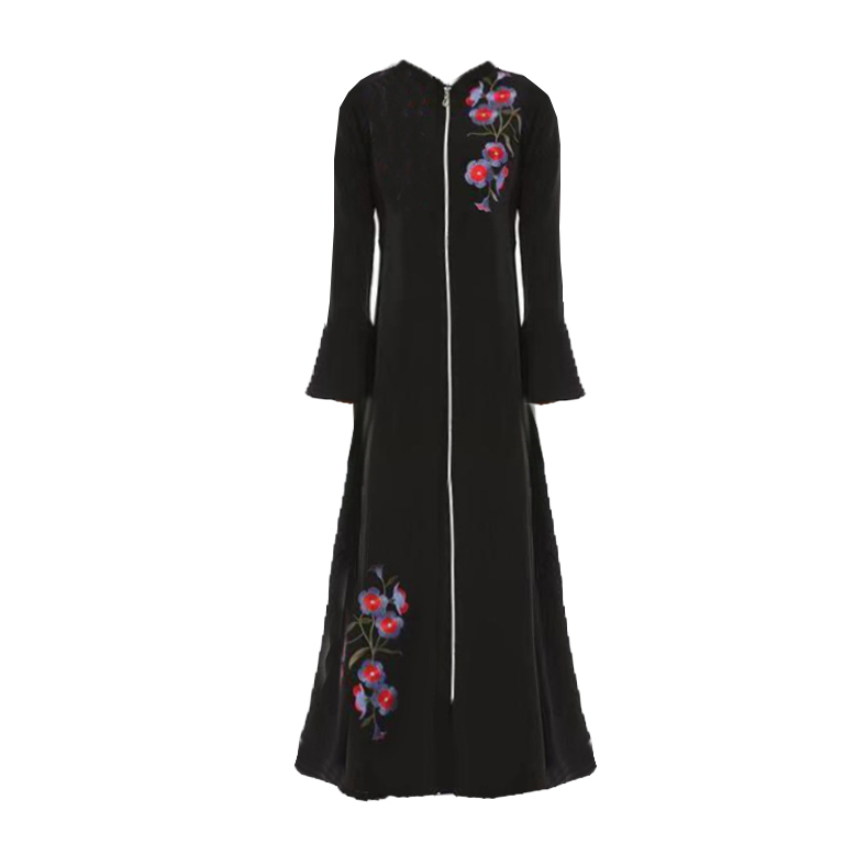 Arab-malaysian autumn/winter plus-size robe