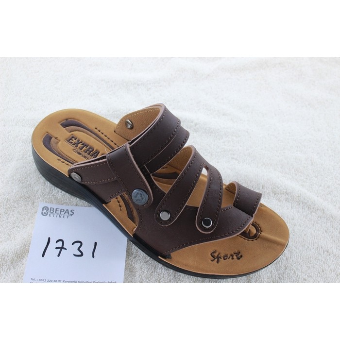 High quality polyurethane leather Middle Eastern men's sandals