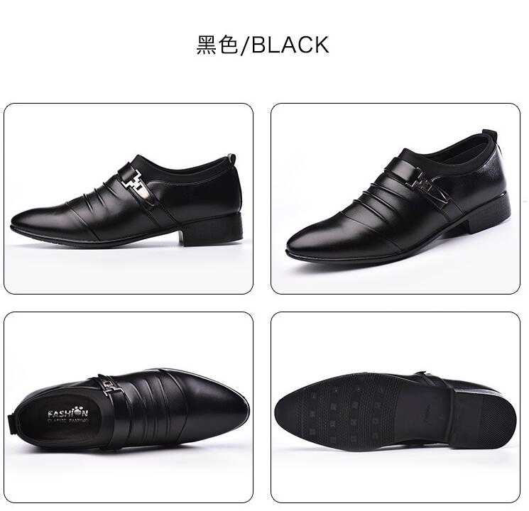 2020 new casual autumn Middle Eastern men's leather shoes
