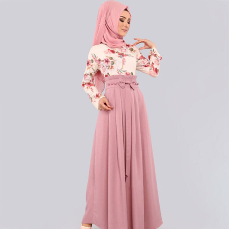 Aliexpress's new Dubai print Arabian ankle-length robe