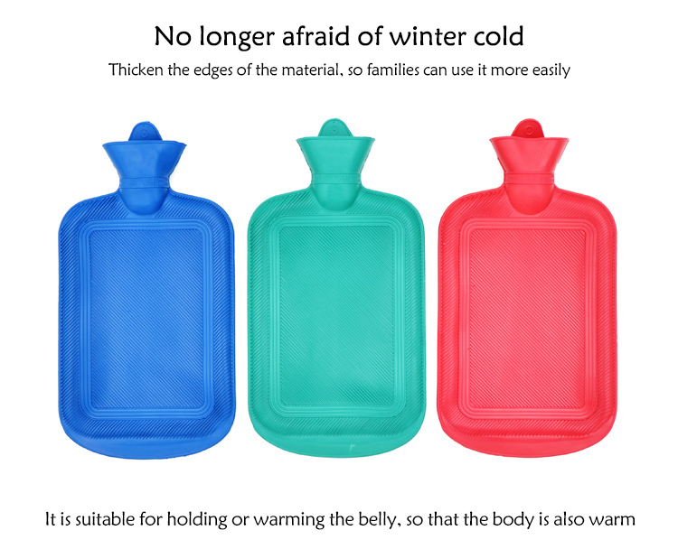 1750ml BS rectangular rubber warm water bag