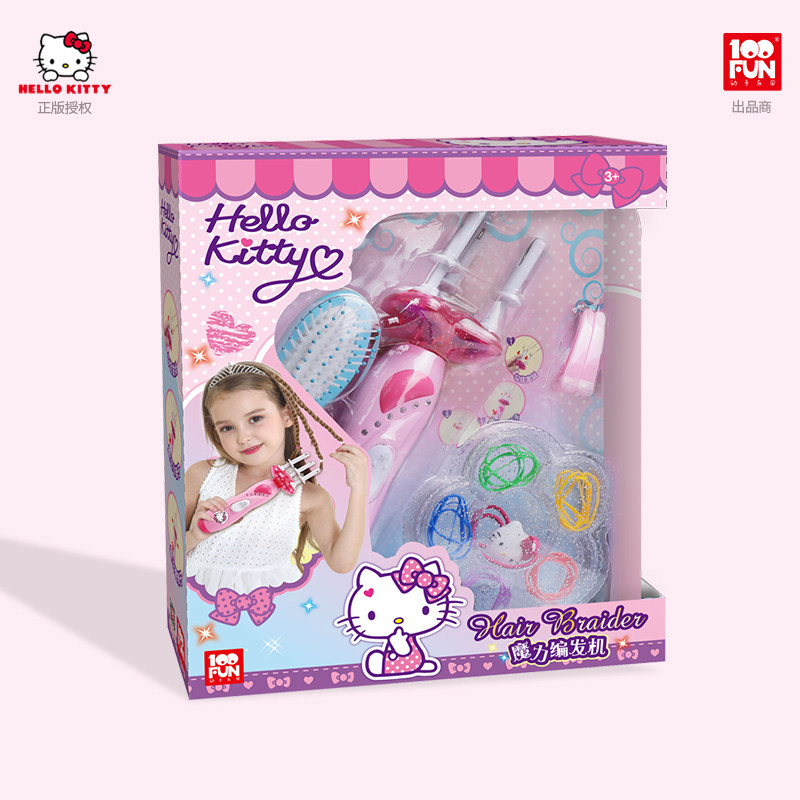 Hello Kitty children's automatic hair dresser