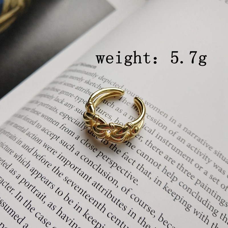 925 sterling silver gold rose flower rings fashion charm