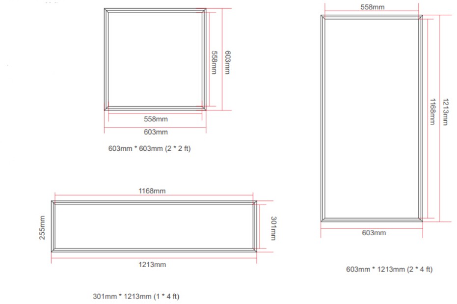 led flat pan