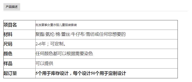 5-10女孩服装12批发