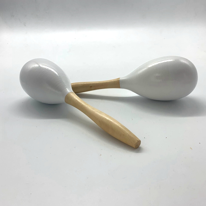 木制马拉卡斯儿童沙锤手工