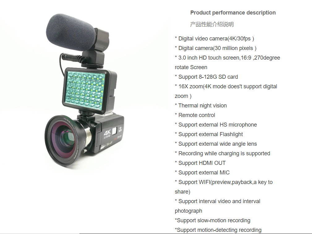 4K WiFi Digi