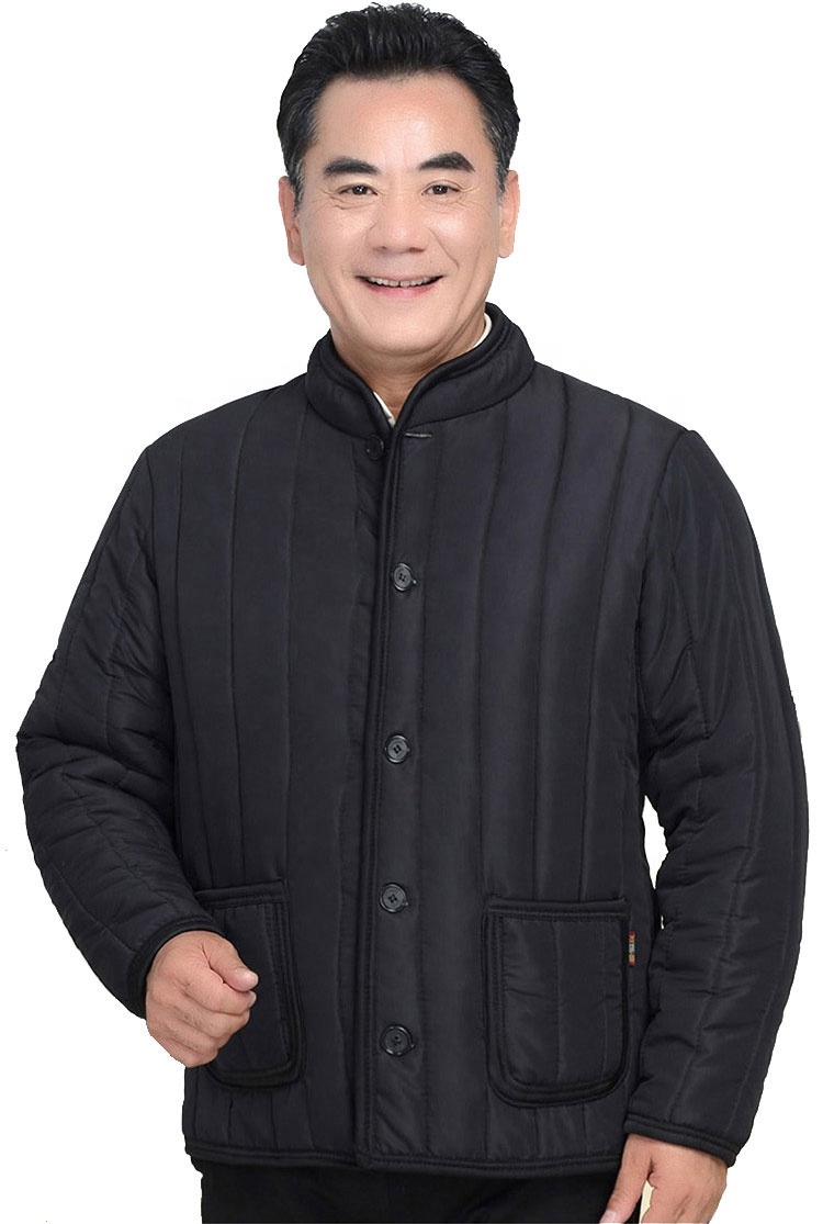 中老年冬装外套男式短款加