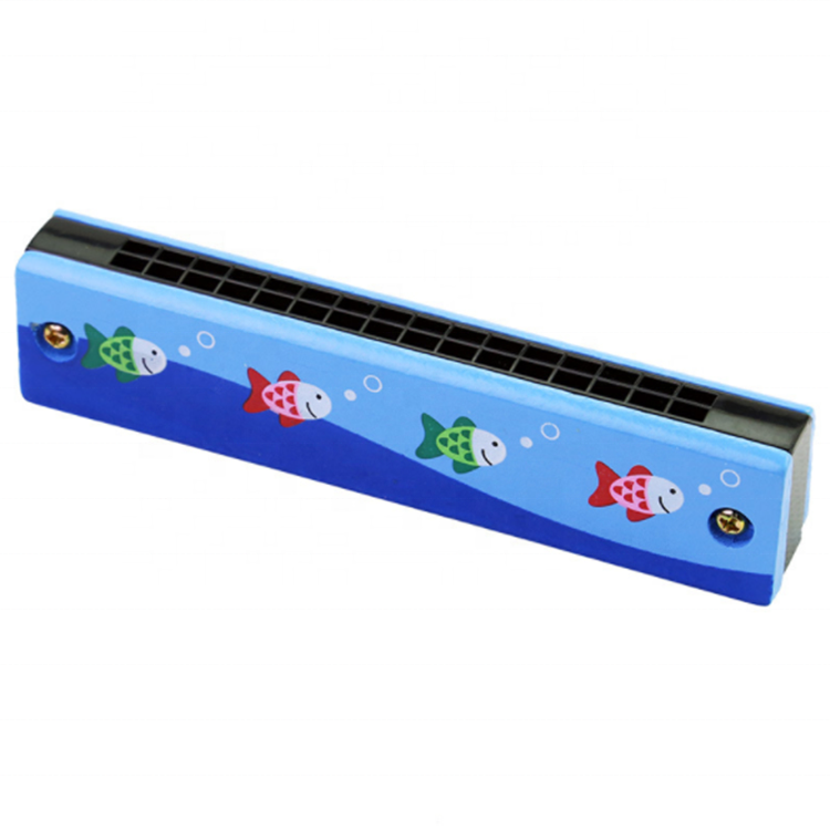 木制16孔口琴乐器