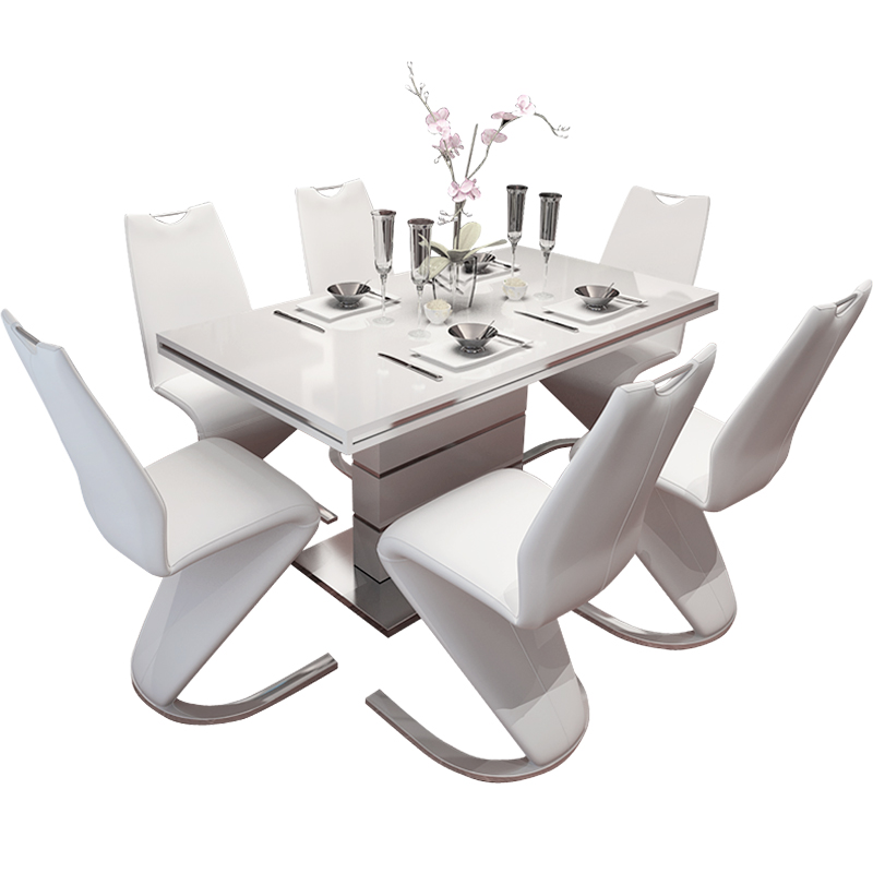 设计现代餐桌套装餐厅家具