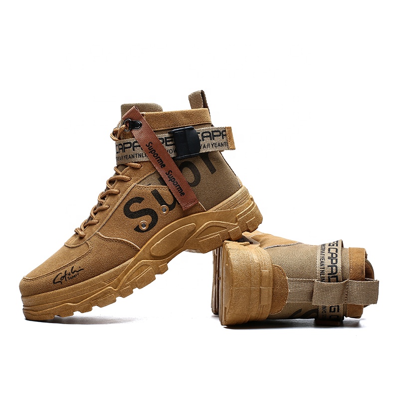 New High Quality Wholesale Martin Boots Suede Fashion Boots For Men