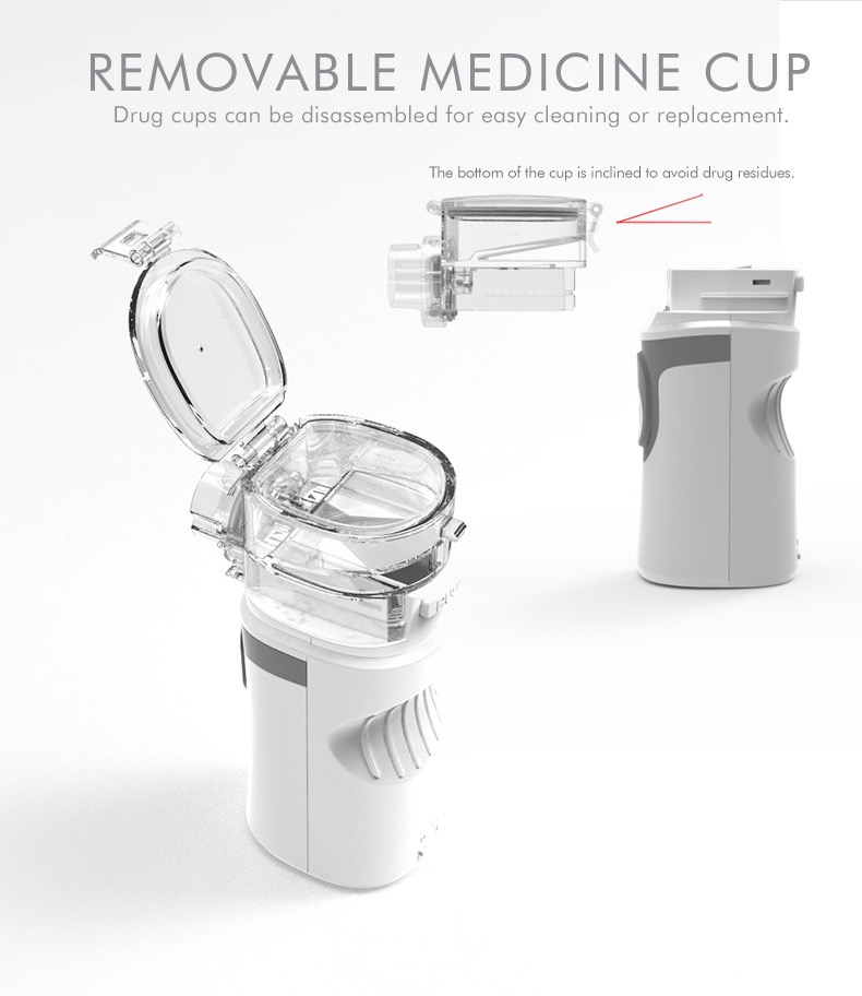 Mini Handheld Nebulizer Machine wholesale Price / Portable Ultrasonic Mesh Nebulizer handhel for healthcare