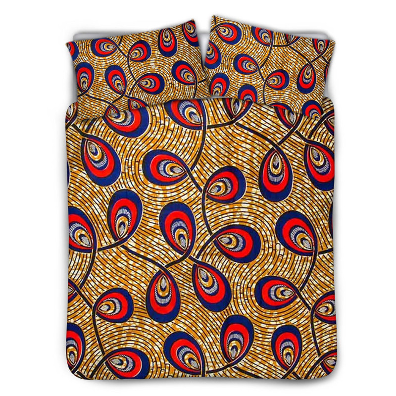 Ankara African 3D Printed King Modern Deluxe Bedding Set
