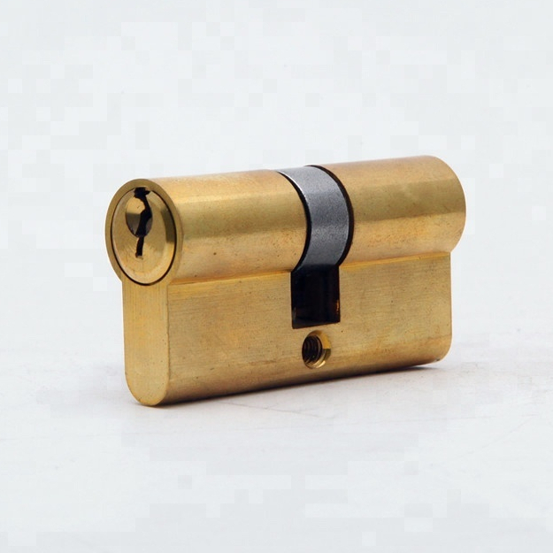 European brass core door lock