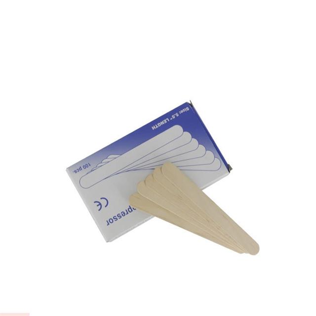 Manufacturers sell disposable wooden tongue spatulas