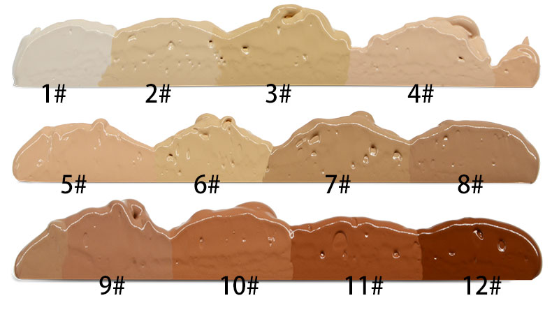 Waterproof makeup foundation special foundation for African skin