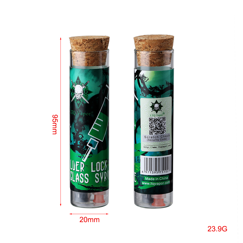 Hot Selling Glass Syringe Luer Slip Luer Lock Cbd Oil Syringe