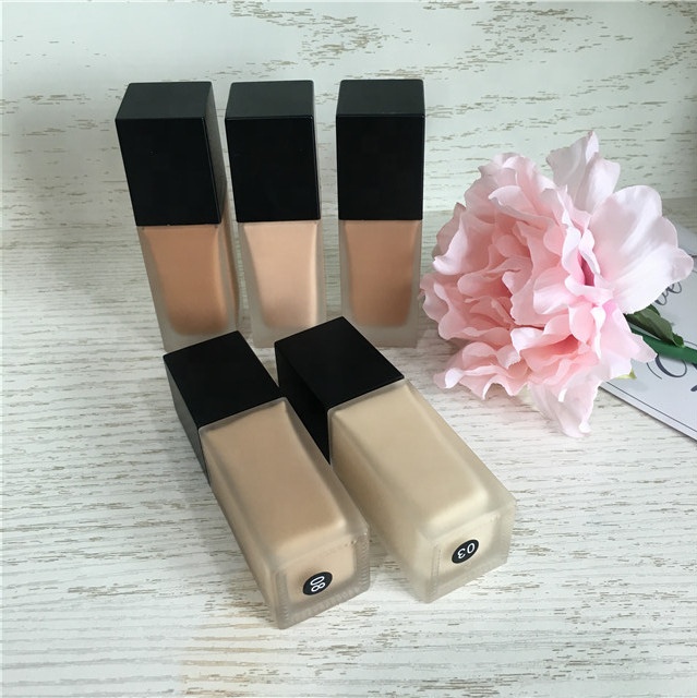 Naked matte African makeup liquid color-changing foundation