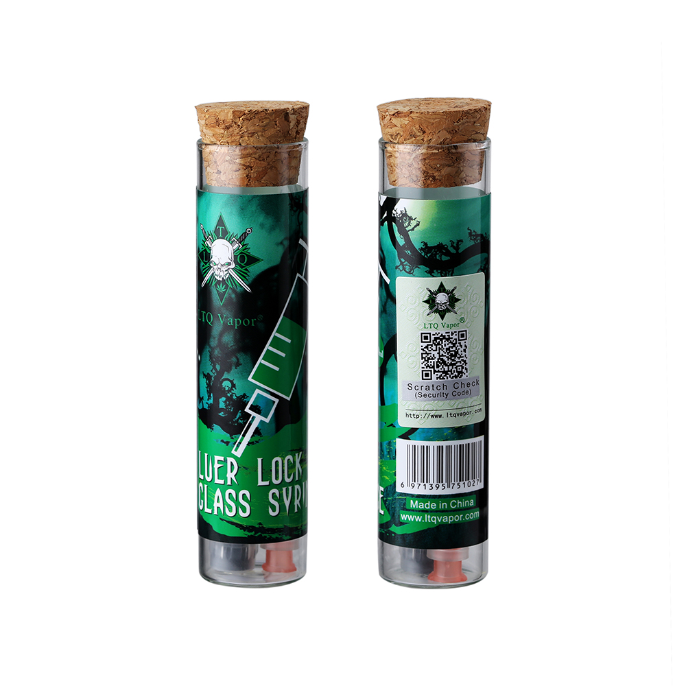 Hot Selling Glass Syringe Luer Slip Luer Lock Cbd Oil Syringe