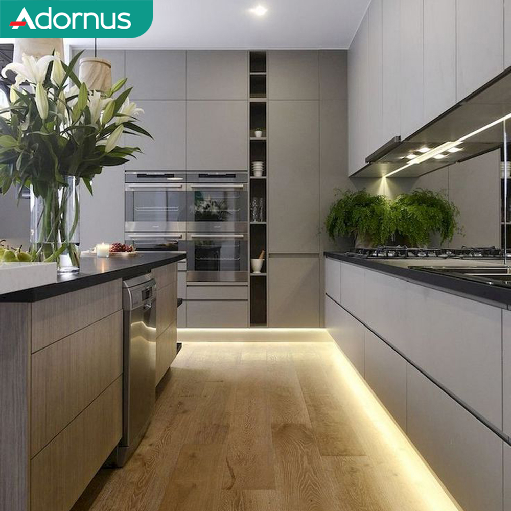 Adornus Dubai Home Laminate Kitchen Furniture Guangzhou