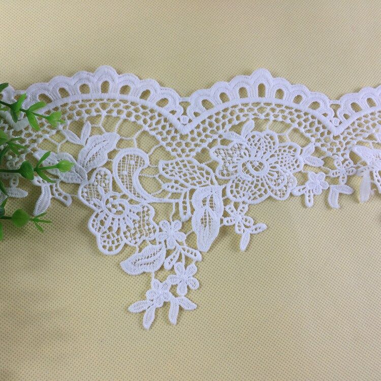 2020 Cheap Laces Nigerian African Style Turkish Lace White Wedding Dress Lace Trimmings For Sale