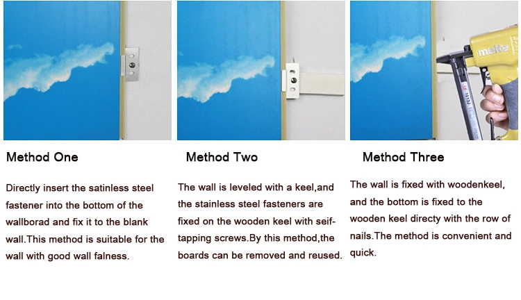 Indoor home decoration direct wallboard