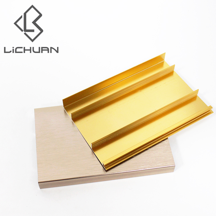 Modern style color bright aluminum ceramic skirting board