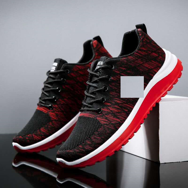 Stylish lightweight breathable woven mesh Middle Eastern men's Sports shoes
