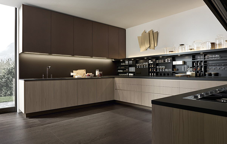 new designs modern pvc faced kitchen cabinet simple design ,dubai kitchen 