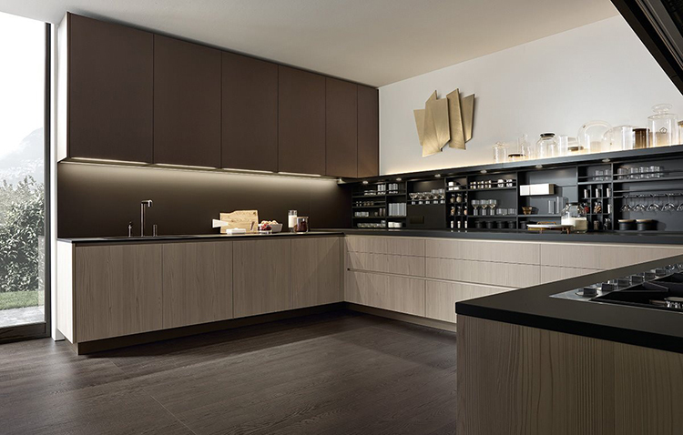 new designs modern pvc faced kitchen cabinet simple design ,dubai kitchen
