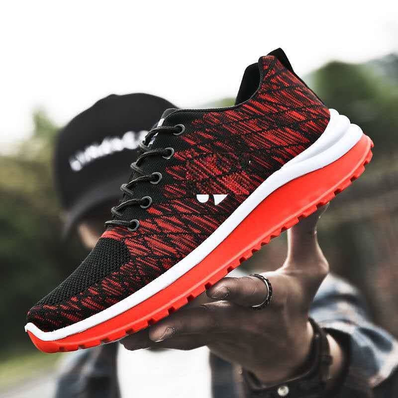 Stylish lightweight breathable woven mesh Middle Eastern men's Sports shoes