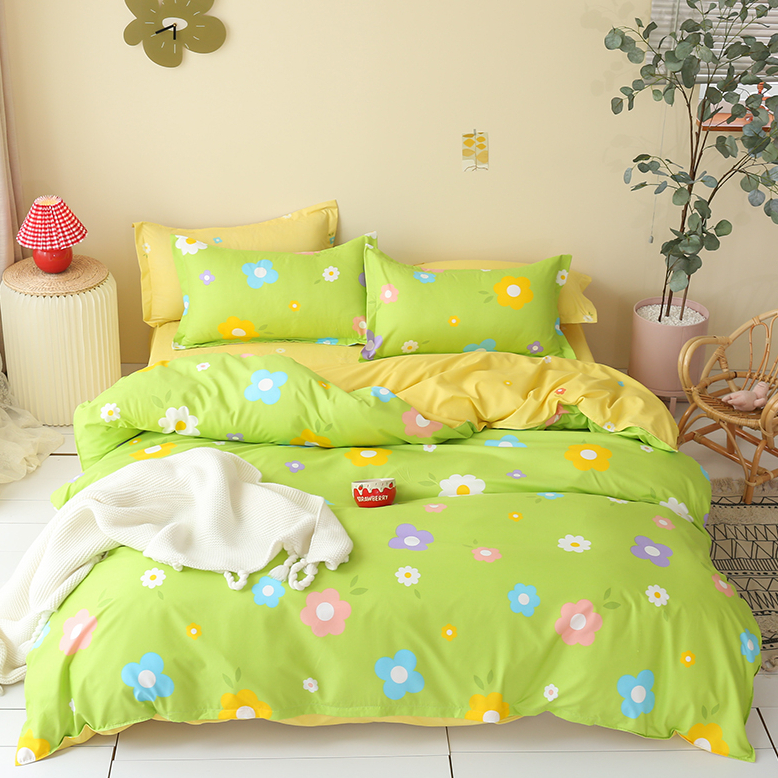 Custom baby 3D cartoon cute African polyester fabric bedding set
