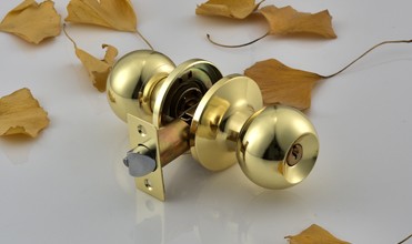 European brass core door lock