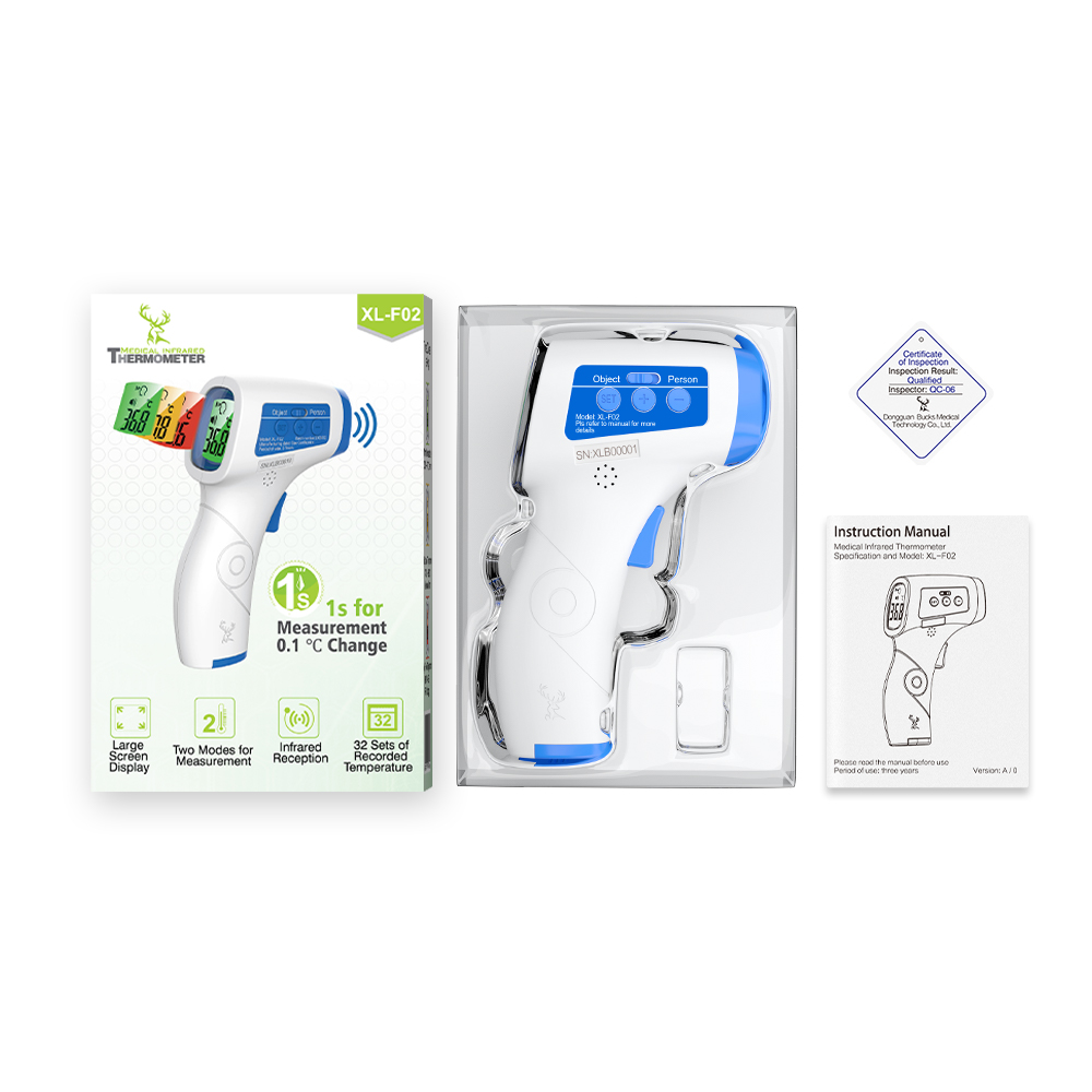 Popular digital contactless infrared forehead thermometer gun