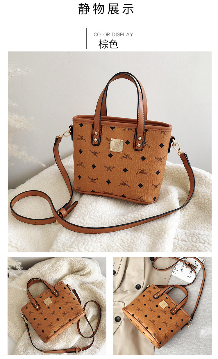 2021 fashion large capacity autumn and winter versatile atmosphere ladies handbag