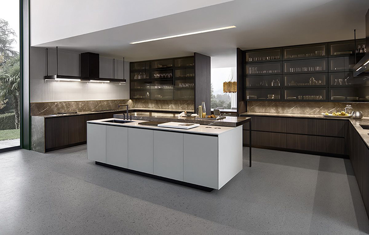 new designs modern pvc faced kitchen cabinet simple design ,dubai kitchen