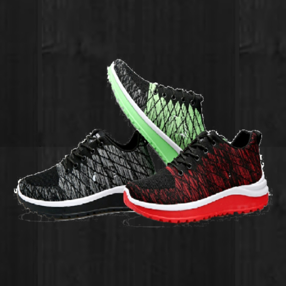 Stylish lightweight breathable woven mesh Middle Eastern men's Sports shoes