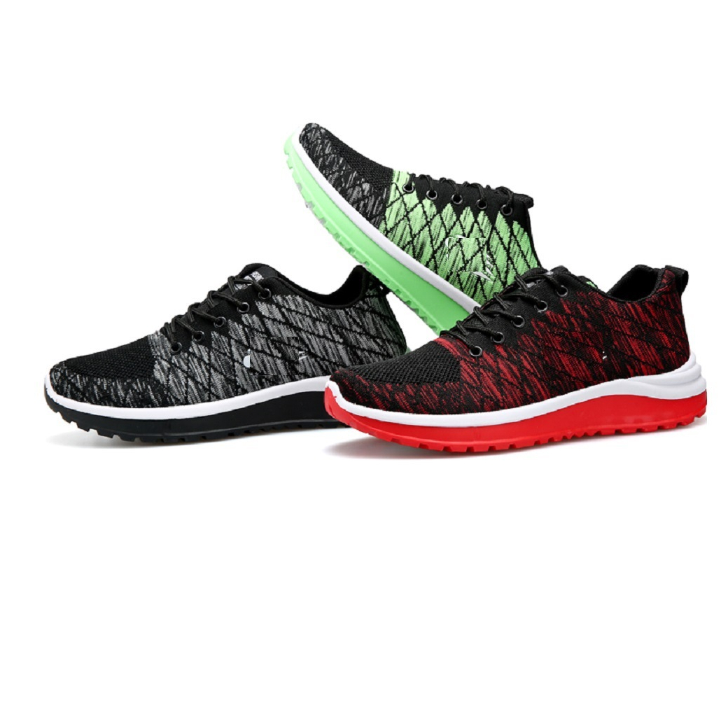 Stylish lightweight breathable woven mesh Middle Eastern men's Sports shoes