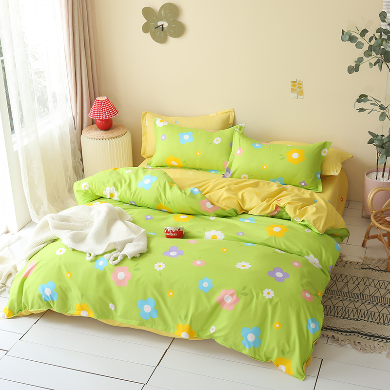 Custom baby 3D cartoon cute African polyester fabric bedding set