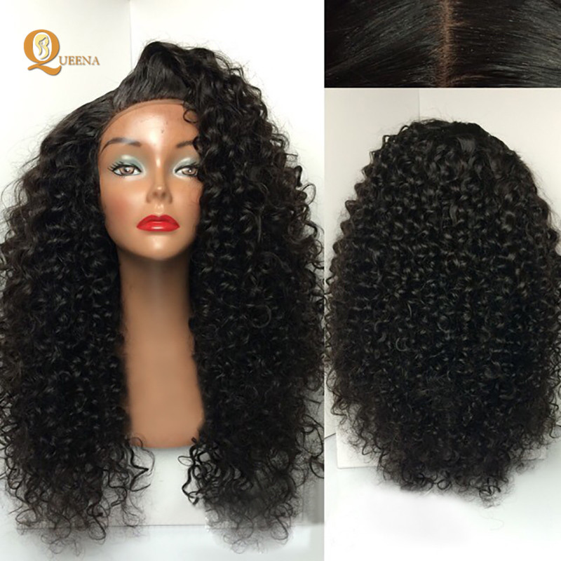 Real Cheap African Ladies 10a Grade Wig Short Human Hair Wig Virgin Brazilian 8 10 12 Inch Curly Full Lace Wigs For