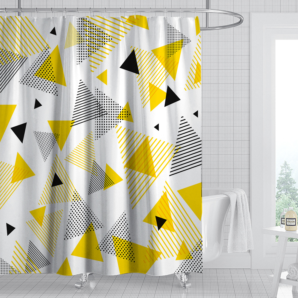 African style animal elephant flamingo rose shower curtain