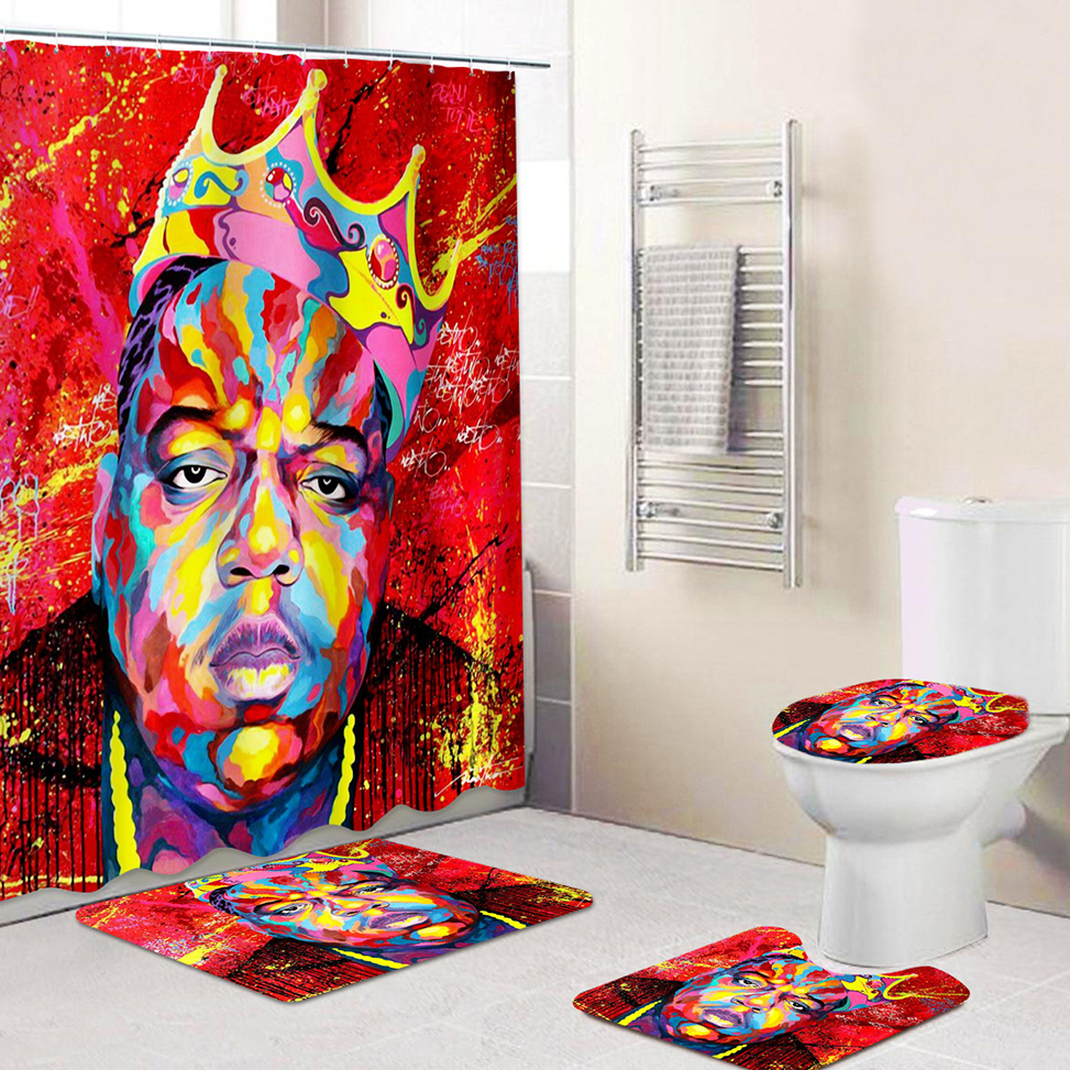 Wholesale African Women Houseware Hotel Shower Curtain